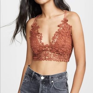 Free People Miss Dazie Terracotta Bralette